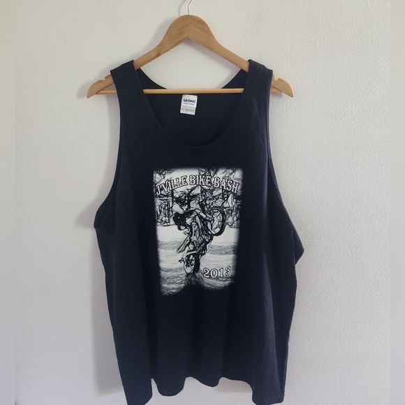 Mens J'Ville Bike Bash 2013 Graphic Tank Size 2Xl - Picture 4 of 7